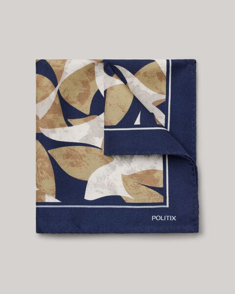 Silk Satin Pocket Square, Mushroom, hi-res
